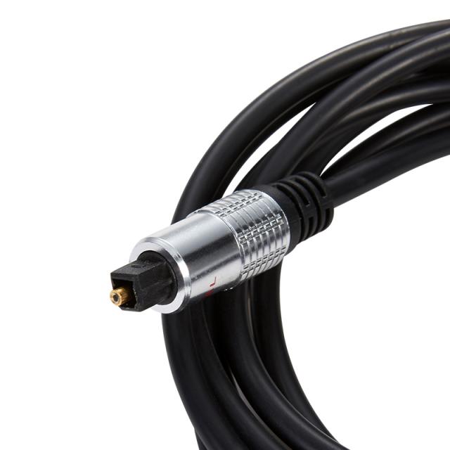 5.0-7.0MM nylon sleeve jack toslink to toslink fiber optical cable