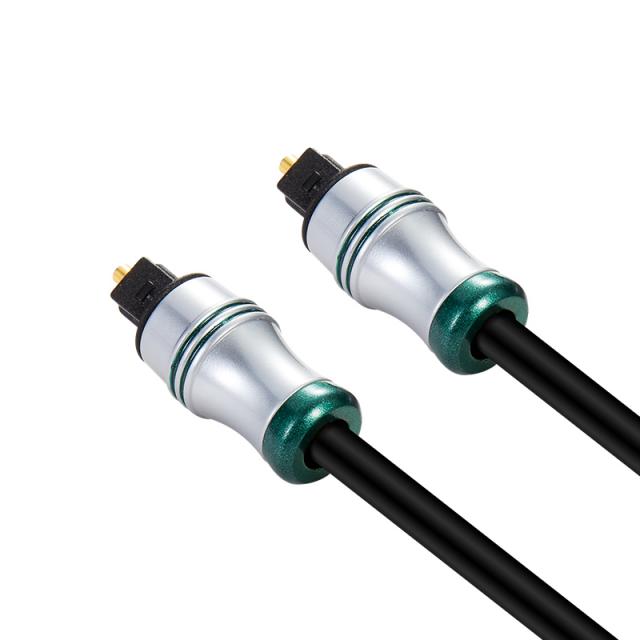 Cheap wholesale 24K Gold-Plated Ultra-Durable Fiber Optic cable for toslink connector 