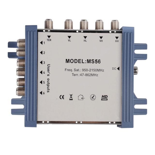 Stand Alone Satellite Multiswitch MS56
