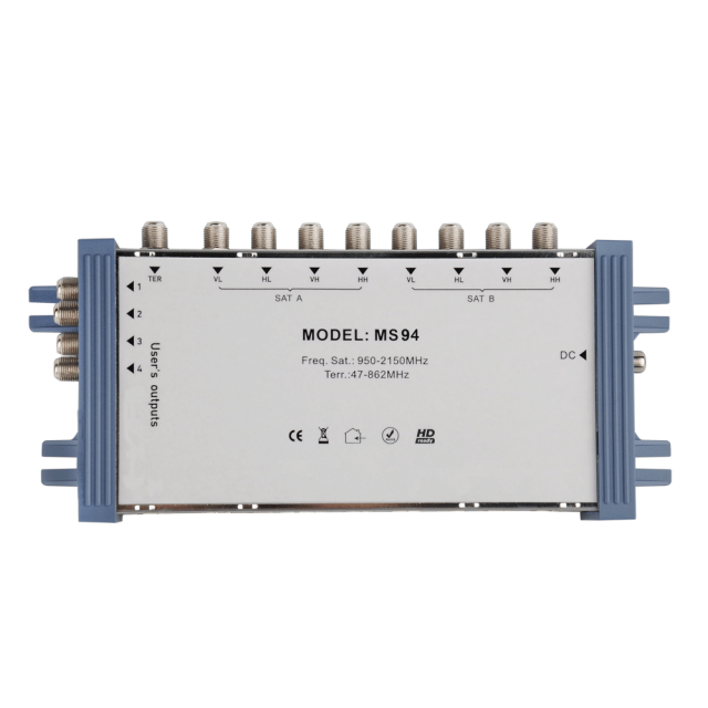 Stand Alone Satellite Multiswitch MS94
