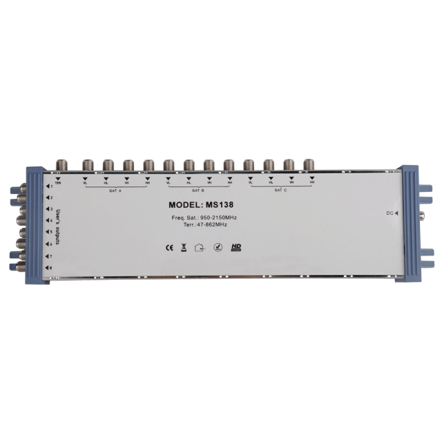 Stand Alone Satellite Multiswitch MS138