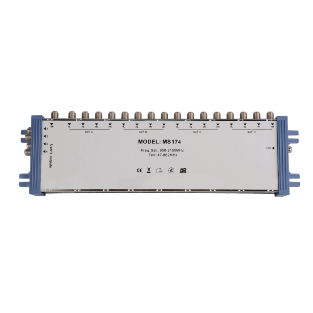 Stand Alone Satellite Multiswitch MS174