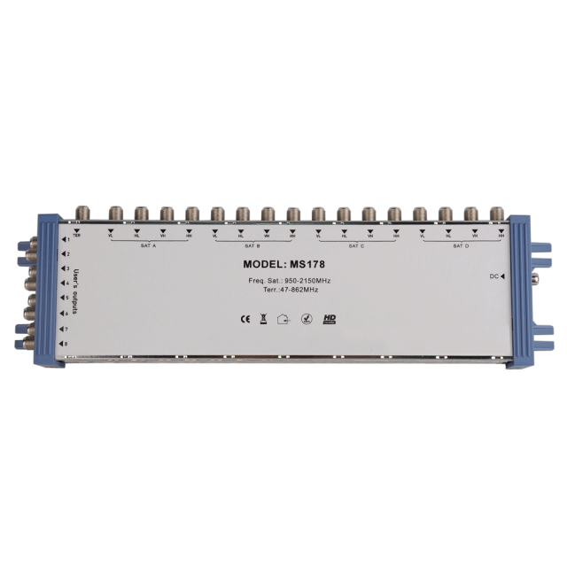 Stand Alone Satellite Multiswitch MS178